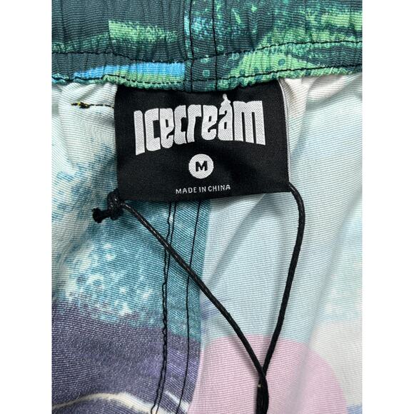 2-11 ICECREAM Men's Guam Shorts Multicolor Medium - Picture 6 of 9